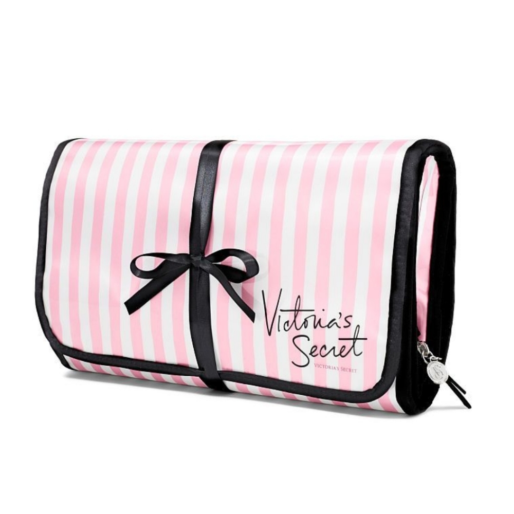 Vlictoria Secret Travel Make Up Toiletry Tri Fold Bag